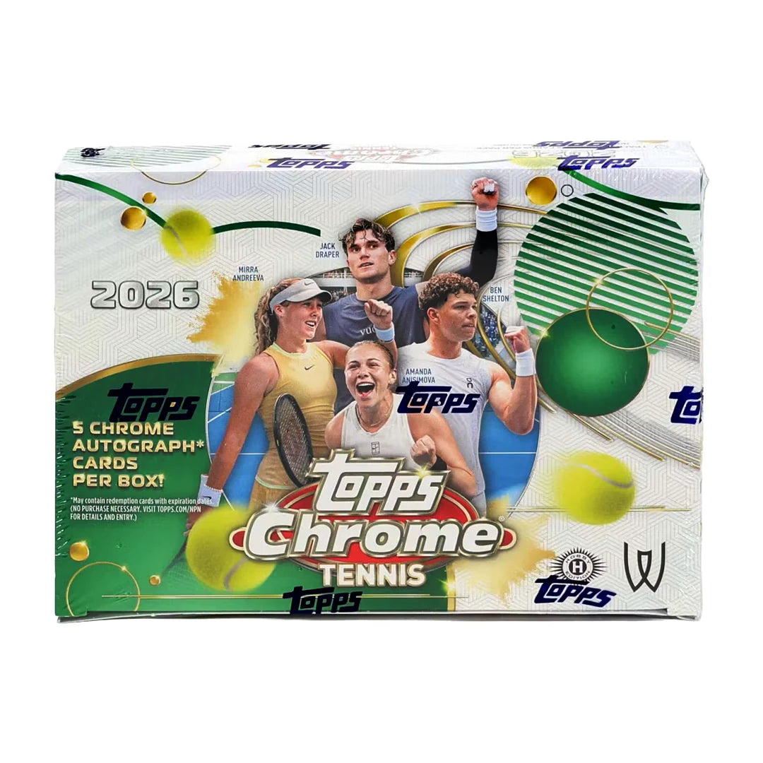 2026 Topps Chrome Tennis Breaker's Delight Box