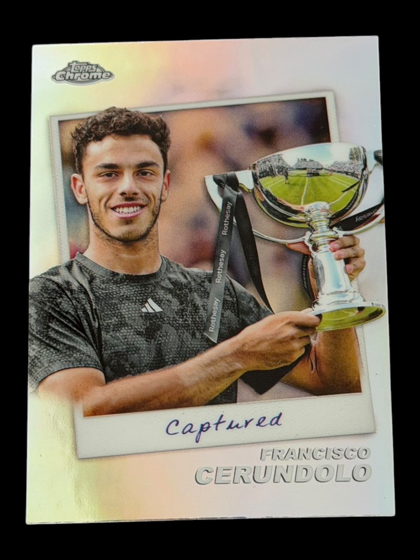 2024 Topps Chrome Tennis Captured Francisco Cerundolo