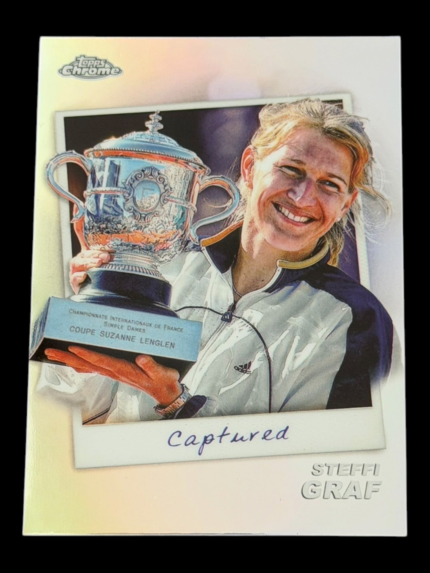 2024 Topps Chrome Tennis Captured Steffi Graf