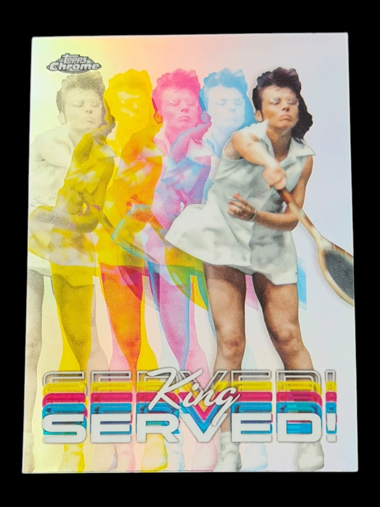 2024 Topps Chrome Tennis Served Billie Jean King
