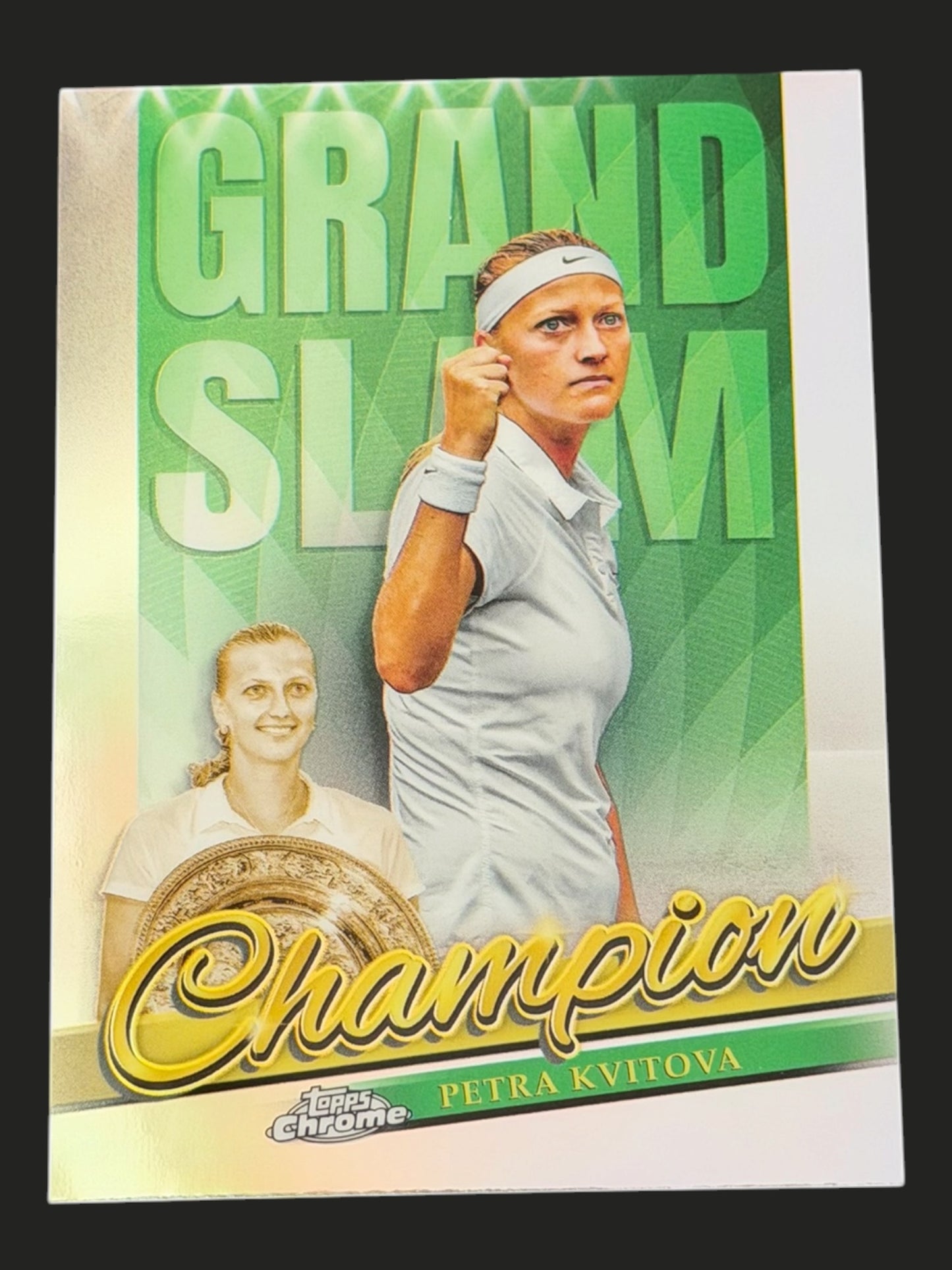 2024 Topps Chrome Tennis Grand Slam Champion Petra Kvitova