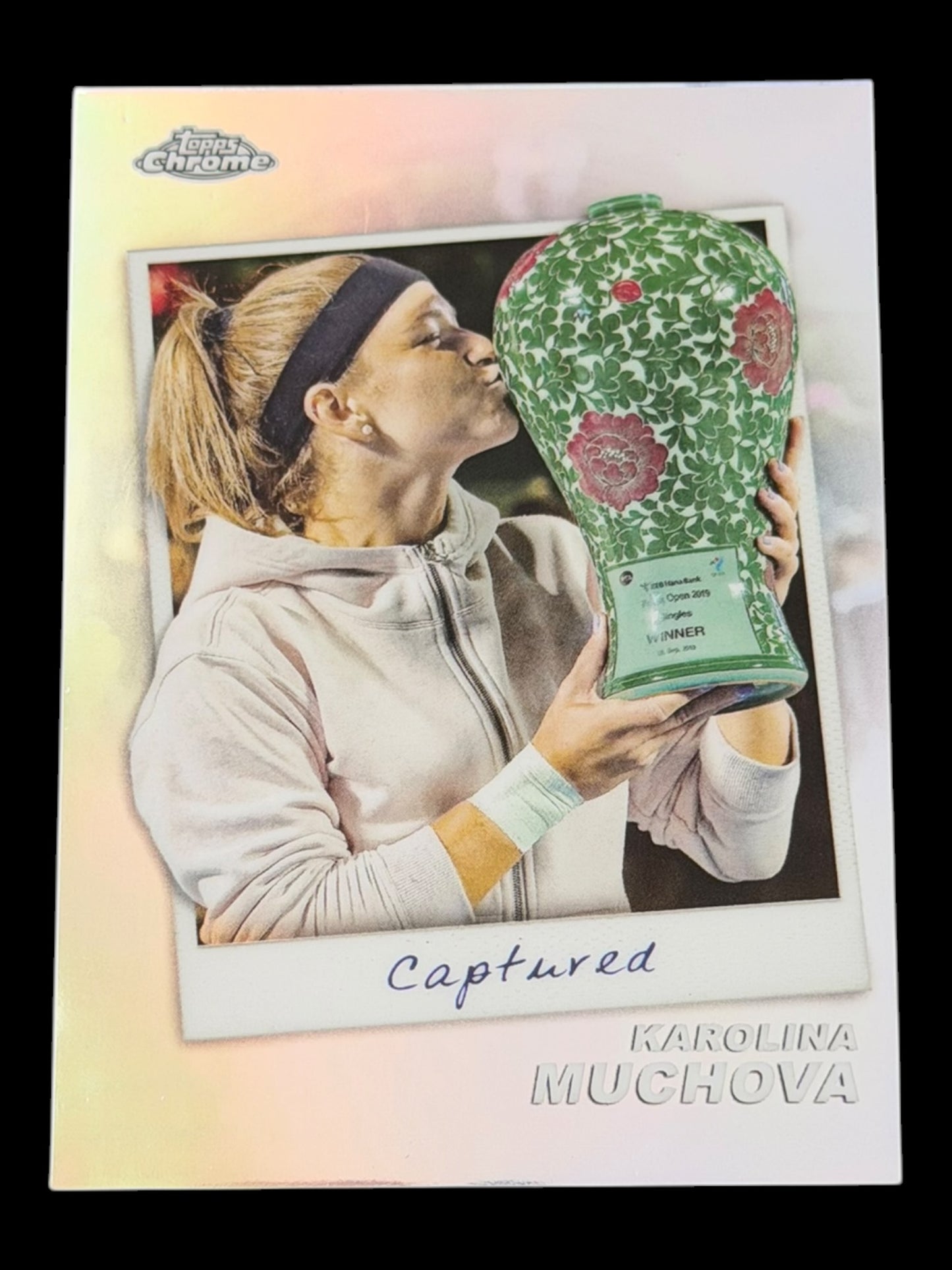 2024 Topps Chrome Tennis Captured Karolina Muchova