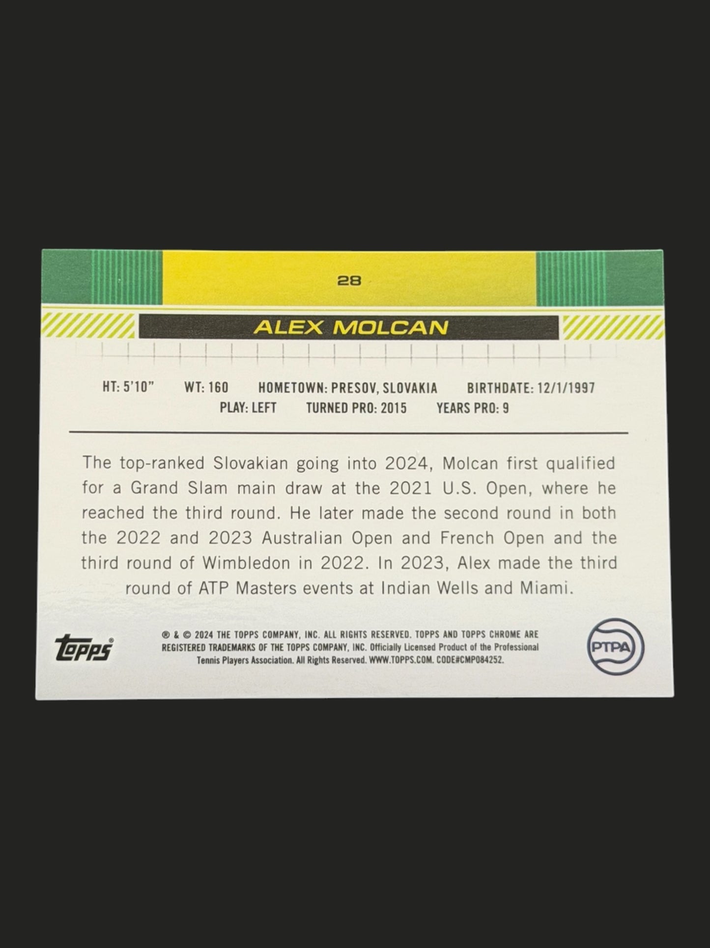 2024 Topps Chrome Alex Molcan