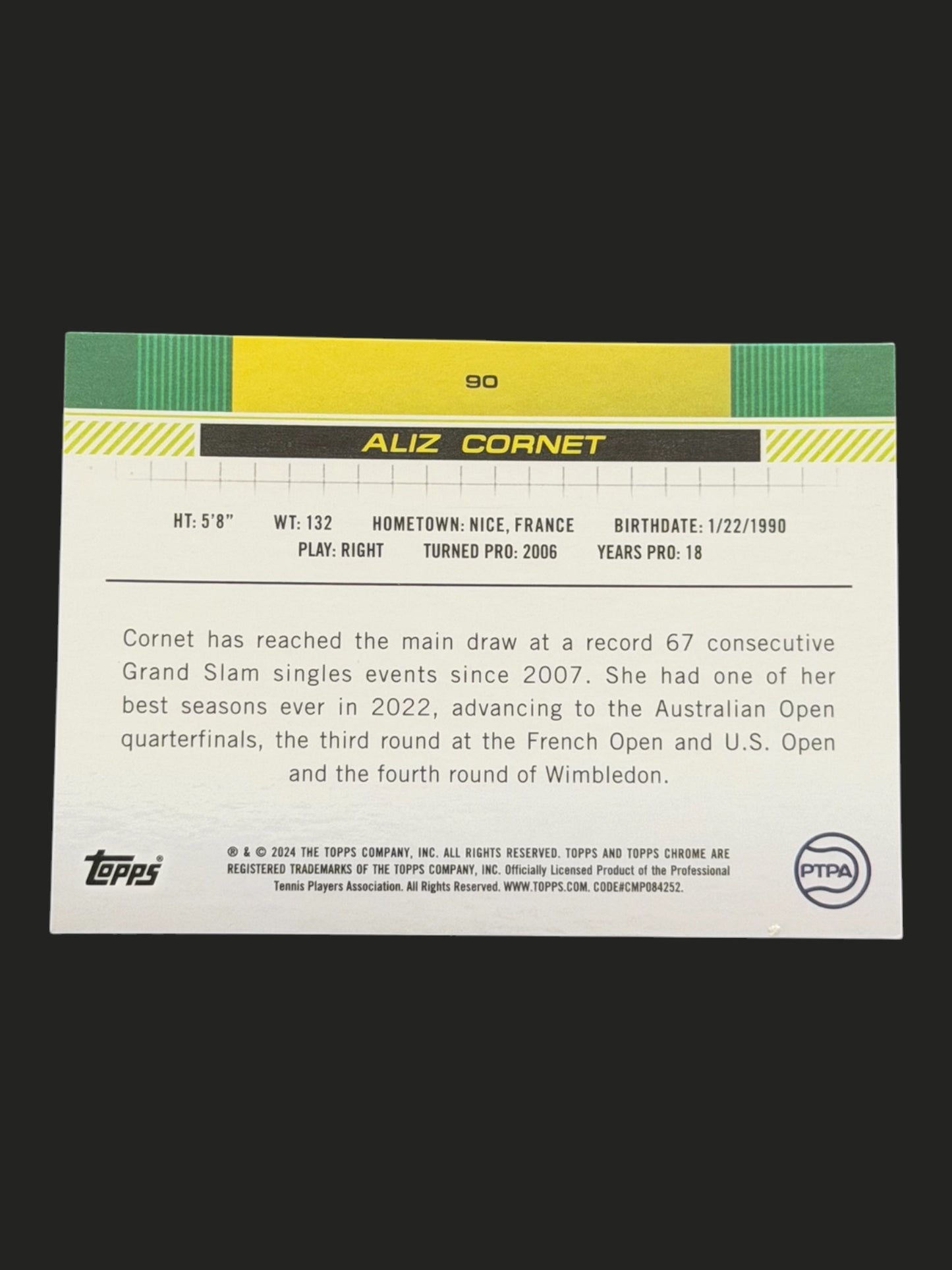 2024 Topps Chrome Alize Cornet