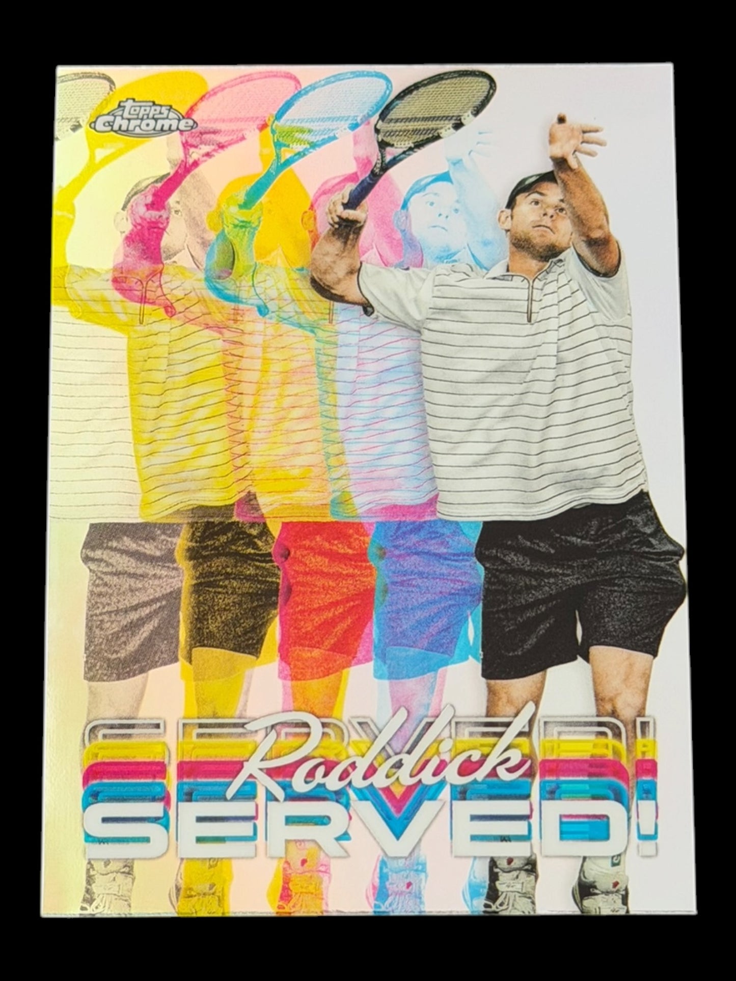 2024 Topps Chrome Tennis Served Andy Roddick