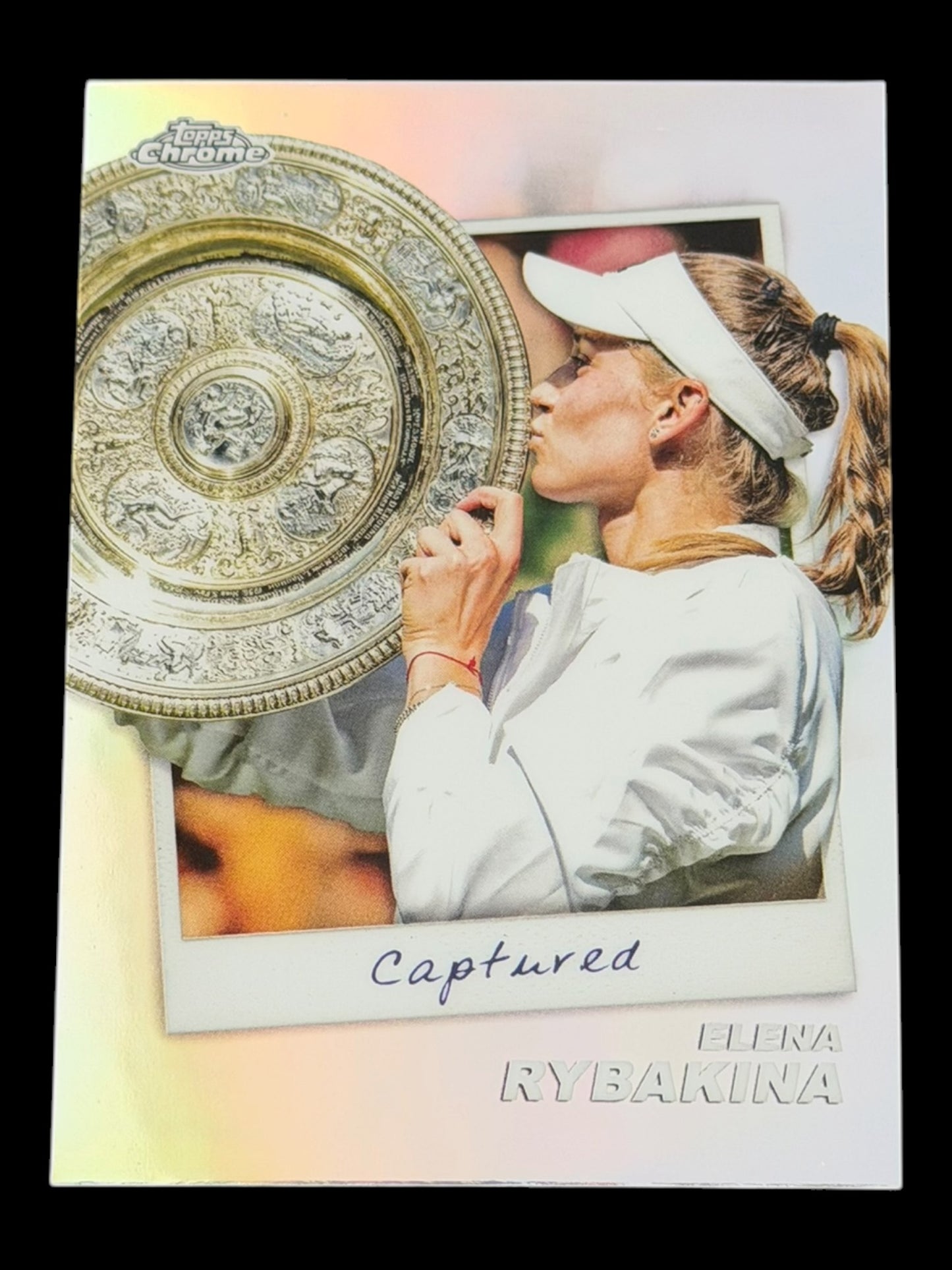 2024 Topps Chrome Tennis Captured Elena Rybakina