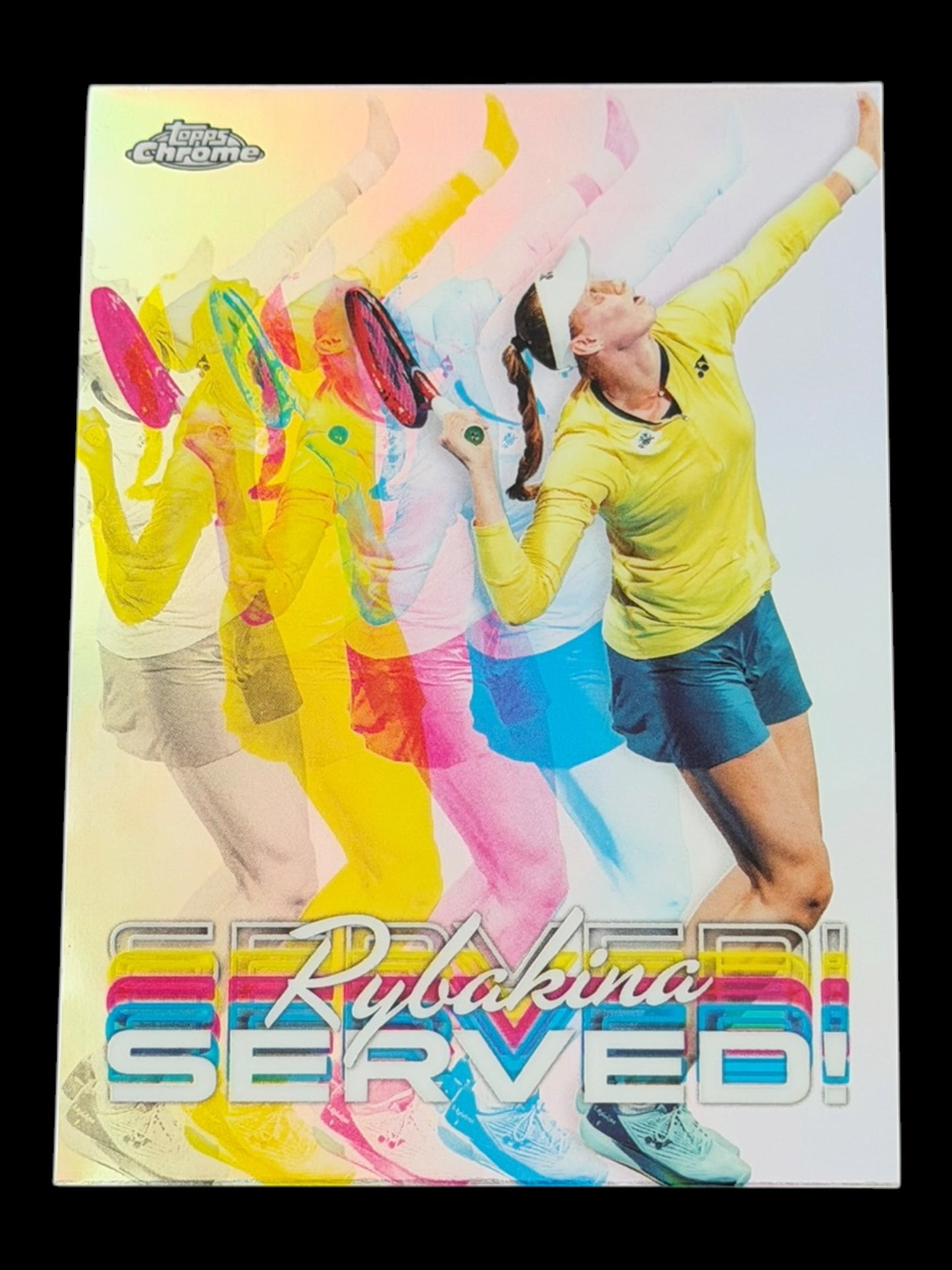 2024 Topps Chrome Tennis Served Elena Rybakina