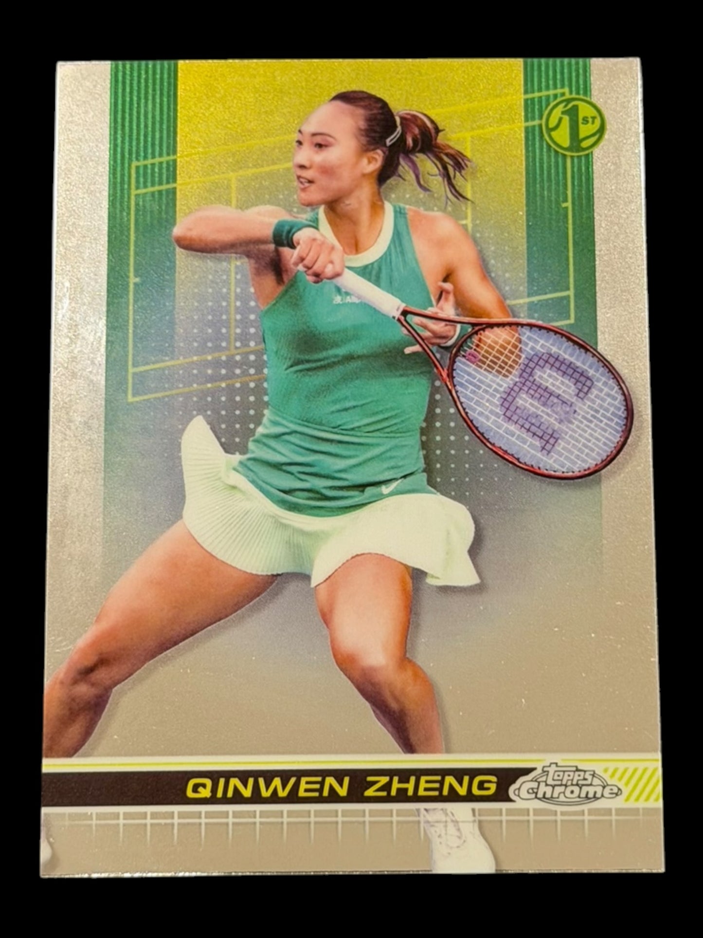 2024 Topps Chrome Qinwen Zheng