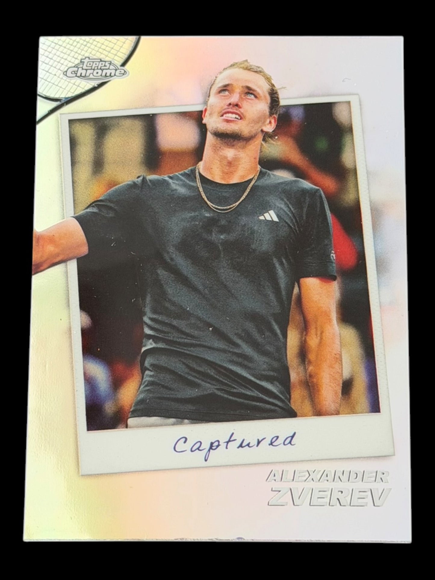 2024 Topps Chrome Tennis Captured Alexander Zverev