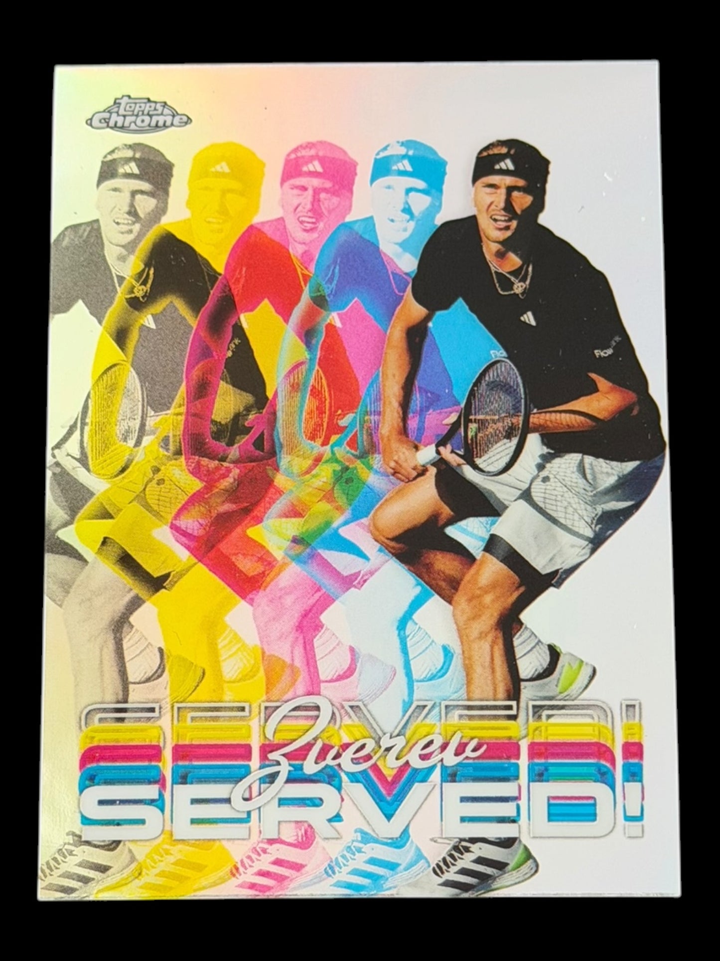 2024 Topps Chrome Tennis Served Alexander Zverev