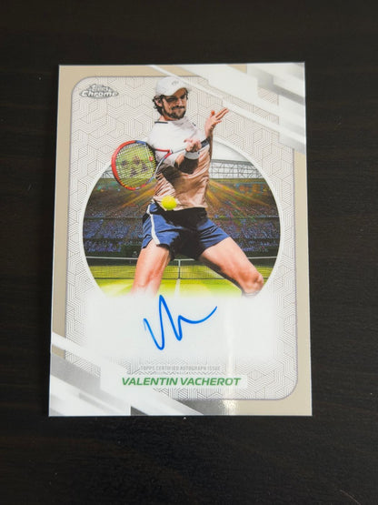 2026 Topps Chrome Valentin Vacherot Auto