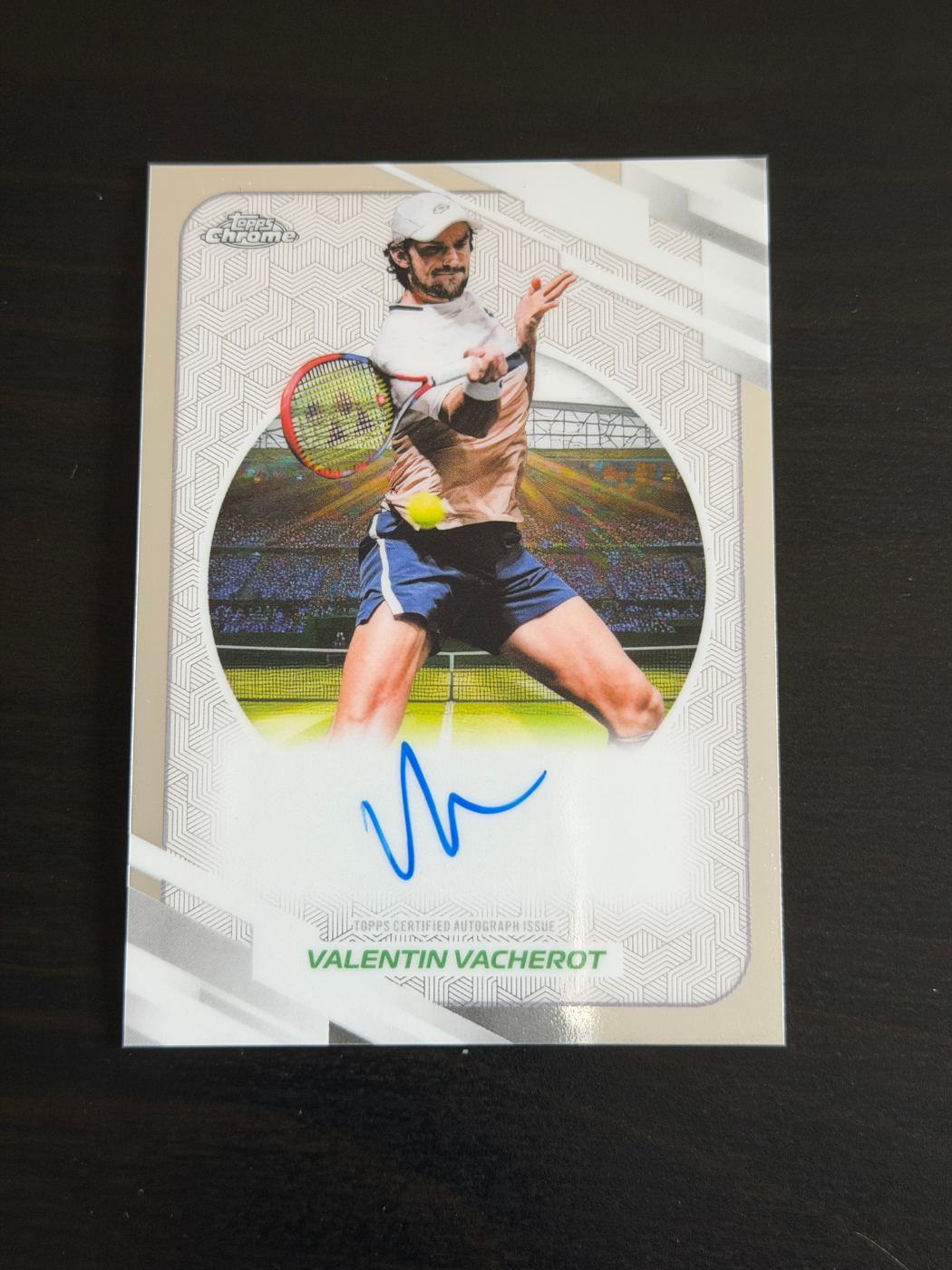 2026 Topps Chrome Valentin Vacherot Auto