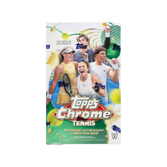 2026 Topps Chrome Tennis Hobby Box