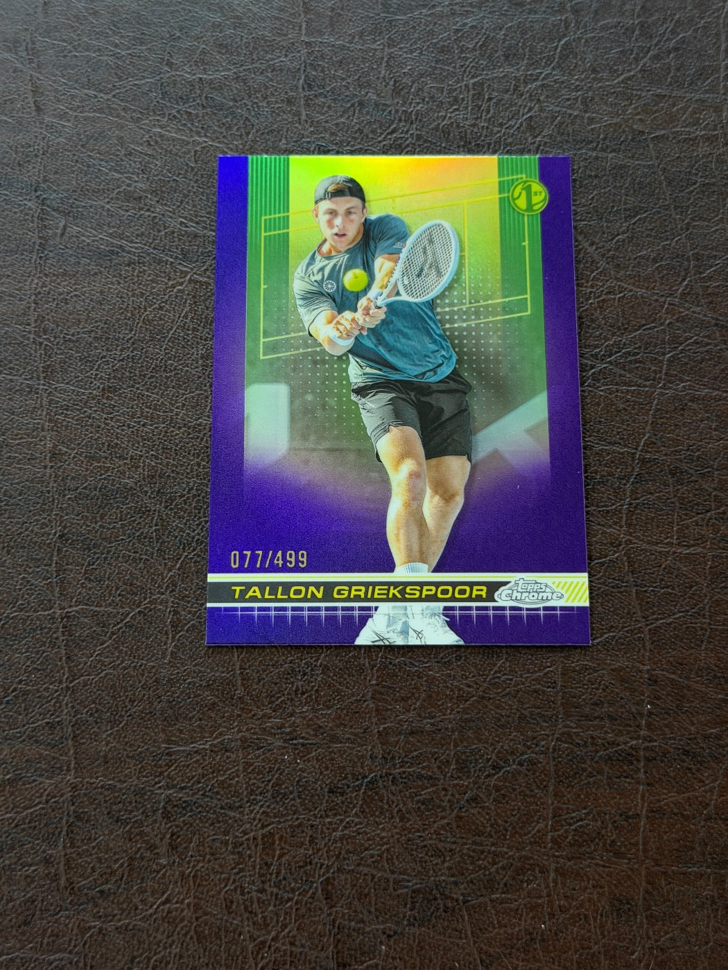 2024 Topps Chrome Tallon Griekspoor Purple /499