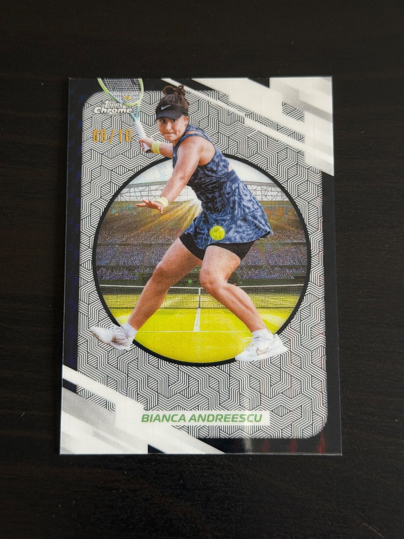 2026 Topps Chrome Bianca Andreescu Black /10