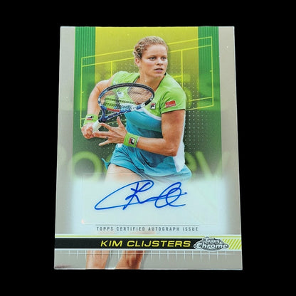 2024 Topps Chrome Kim Clijsters Autograph