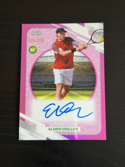 2026 Topps Chrome Elmer Moller Pink Auto /250