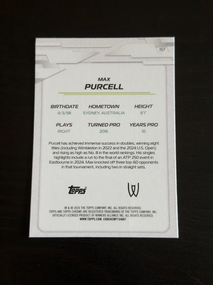 2026 Topps Chrome Max Purcell Geometric