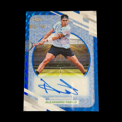 2026 Topps Chrome Blue Geometric Auto /150