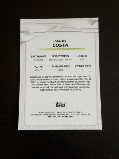 2026 Topps Chrome Carlos Costa Aqua /199