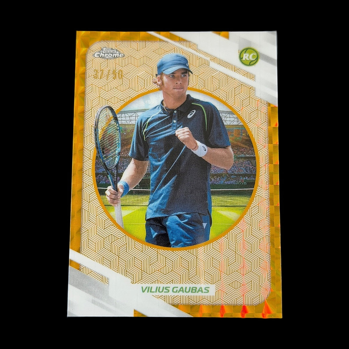 2026 Topps Chrome Vilius Gaubas Gold Geometric /50