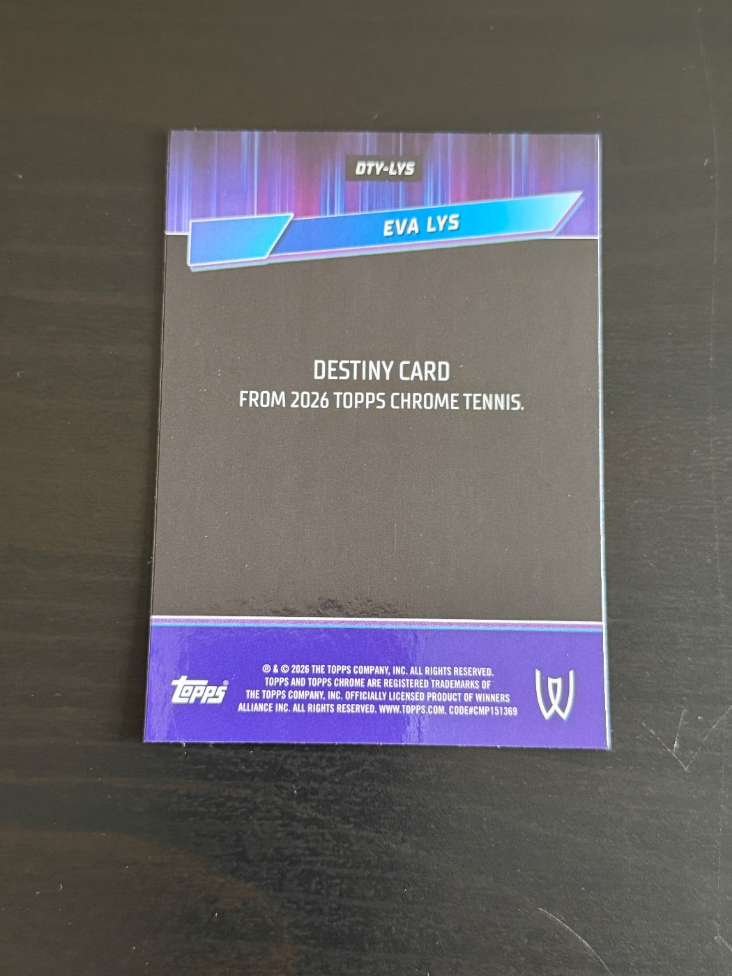 2026 Topps Chrome Eva Lys Destiny Geometric