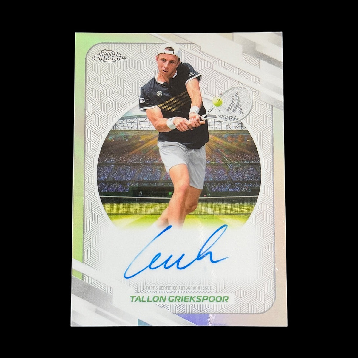 2026 Topps Chrome Tallon Griekspoor Refractor Auto