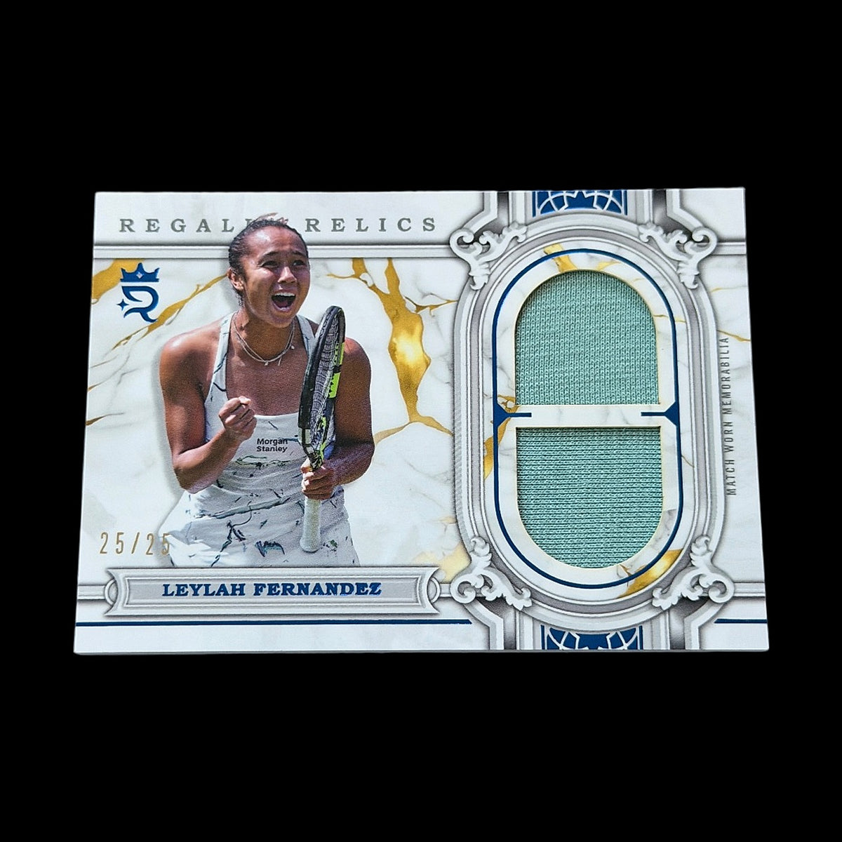 2024 Topps Royalty Leylah Fernandez Blue Regalia Relics /25