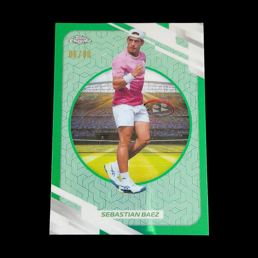 2026 Topps Chrome Sebastian Baez Green /99