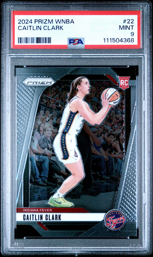 2024 Prizm WNBA Caitlin Clark PSA 9