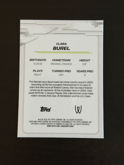 2026 Topps Chrome Clara Burel