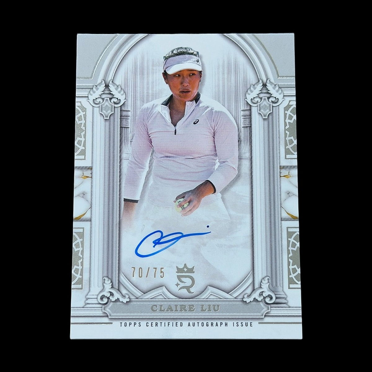 2024 Topps Royalty Claire Liu Imperial Ink Auto /75