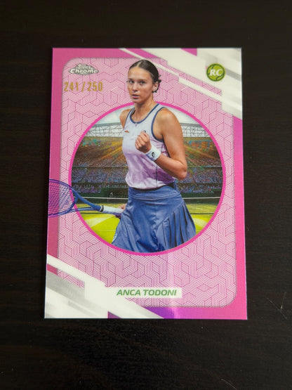 2026 Topps Chrome Anca Todoni Pink /250