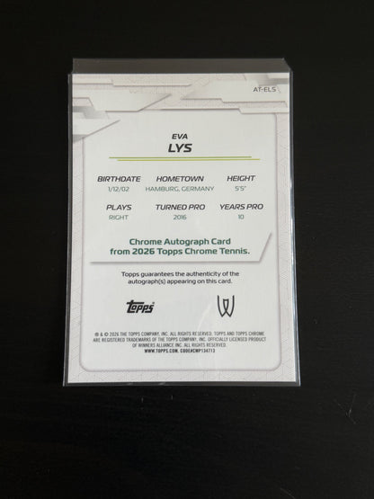 2026 Topps Chrome Eva Lys Geometric Auto