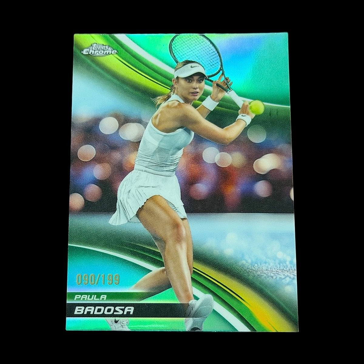 2025 Topps Chrome Paula Badosa Aqua /199