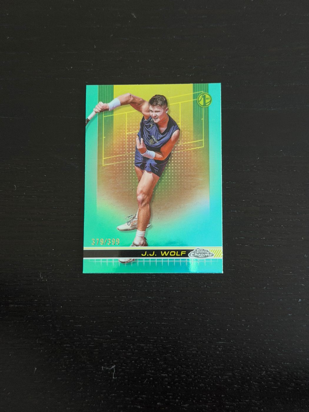 2024 Topps Chrome J.J. Wolf Aqua /299