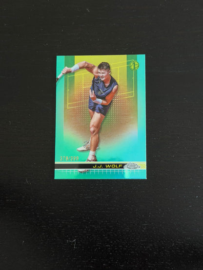 2024 Topps Chrome J.J. Wolf Aqua /299