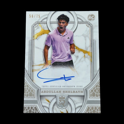 2024 Topps Royalty Abdullah Shelbayh Rookie Auto /75