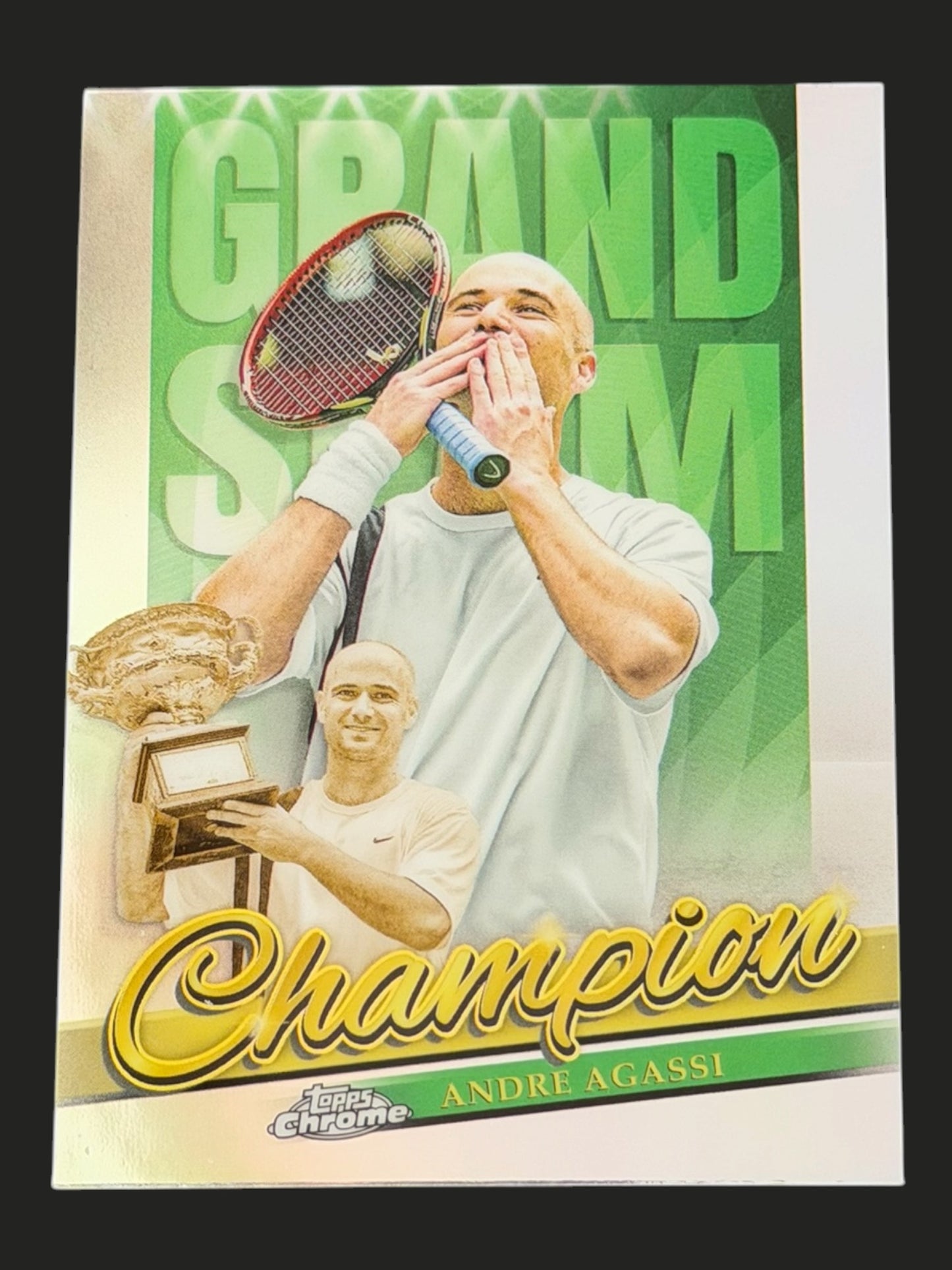 2024 Topps Chrome Tennis Grand Slam Champion Andre Agassi