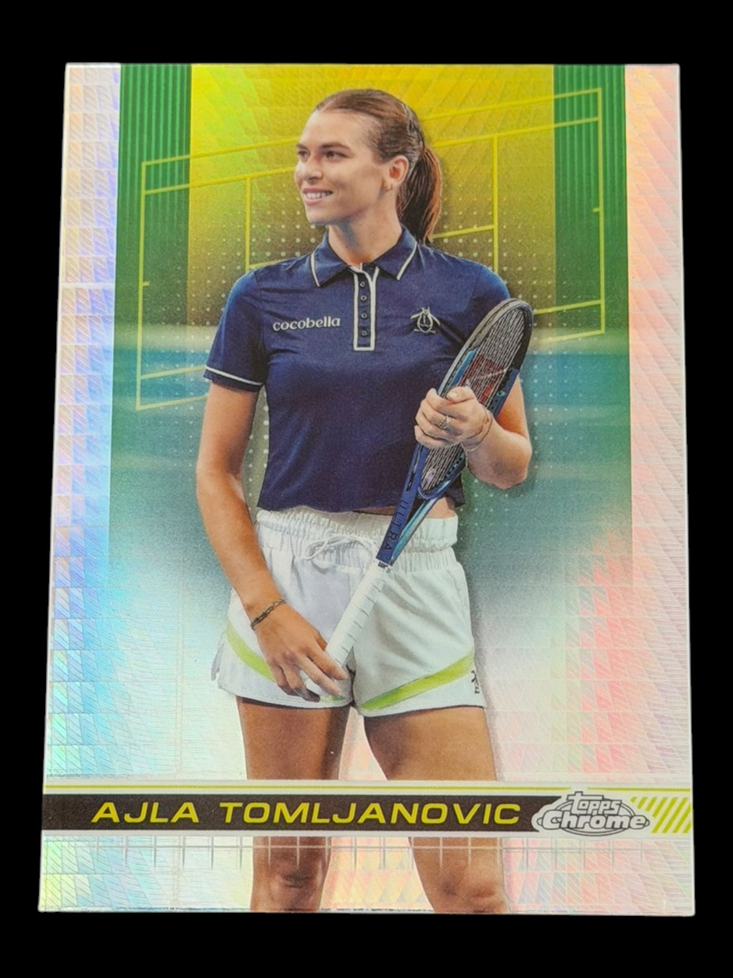 2024 Topps Chrome Prism Refractor Ajla Tomljanovic