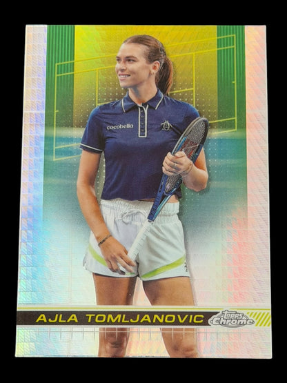 2024 Topps Chrome Prism Refractor Ajla Tomljanovic