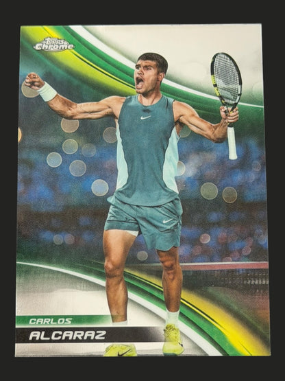 2025 Topps Chrome Tennis Carlos Alcaraz