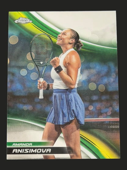 2025 Topps Chrome Tennis Amanda Anisimova