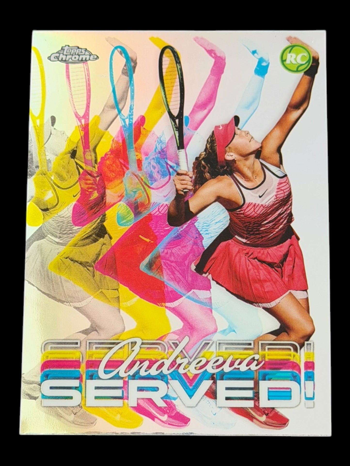 2024 Topps Chrome Tennis Served Mirra Andreeva