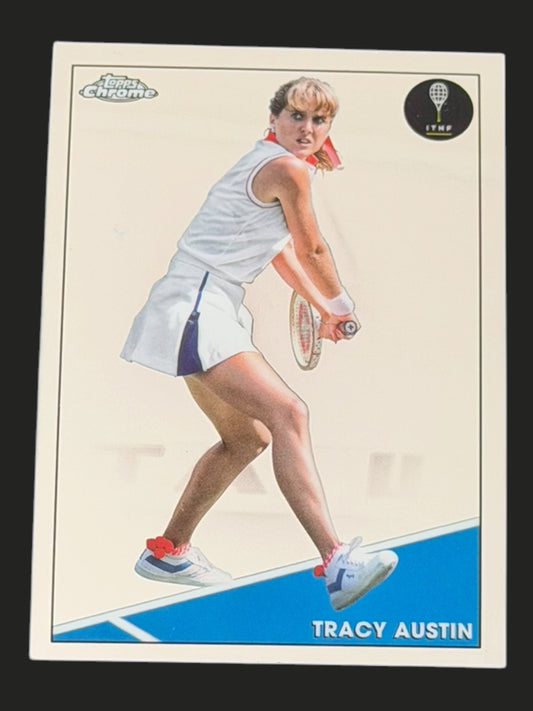 2021 Topps Chrome Tennis Tracy Austin
