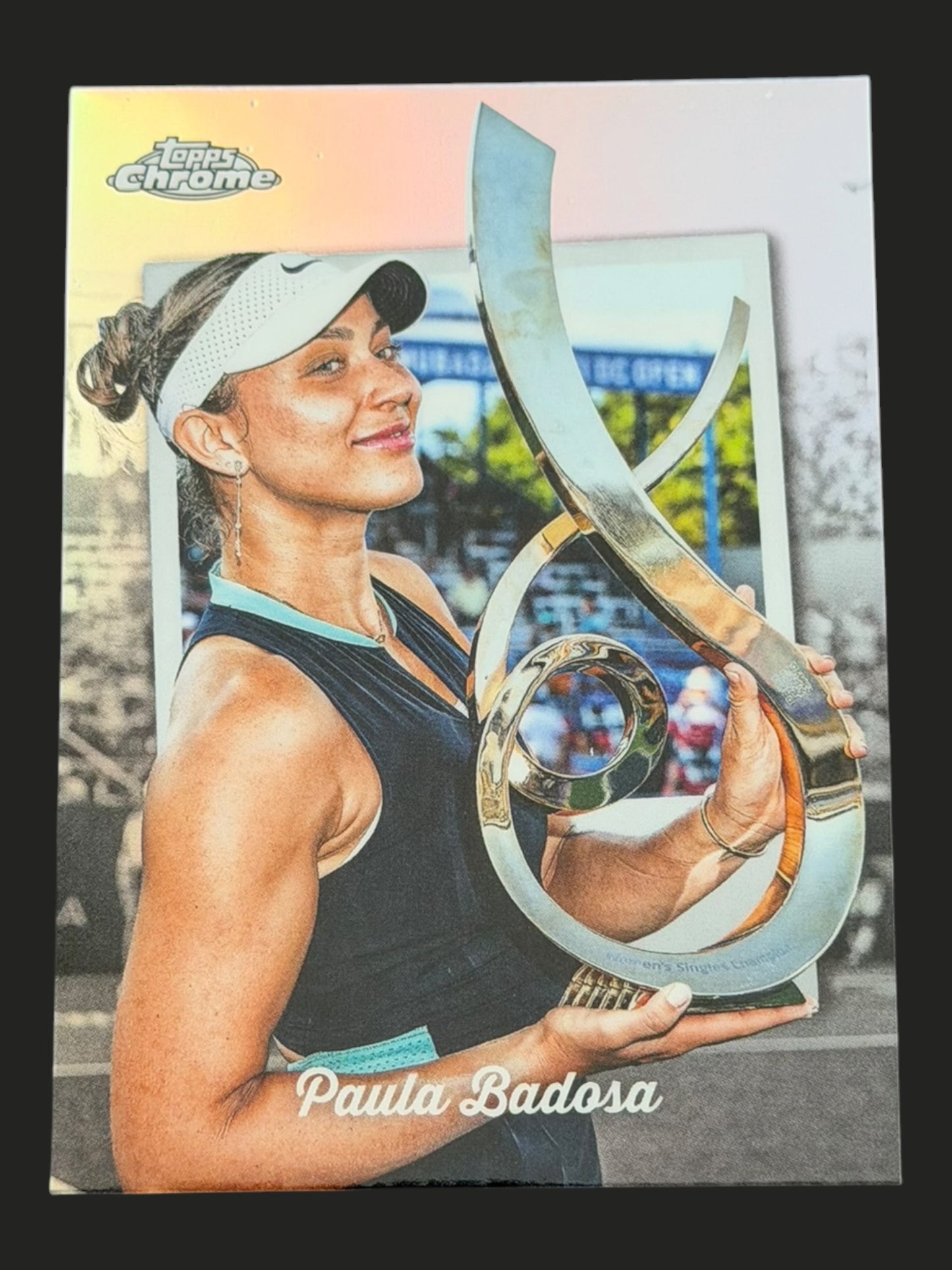 2025 Topps Chrome Tennis Captured Paula Badosa
