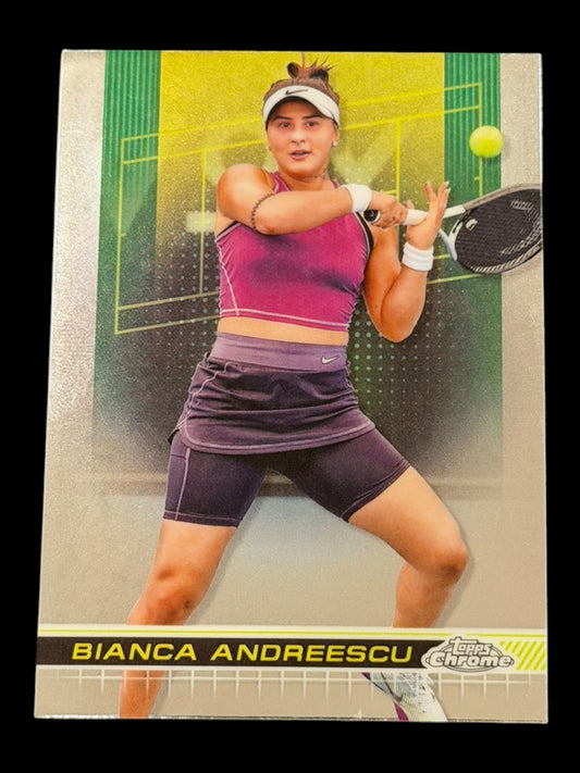 2024 Topps Chrome Bianca Andreescu