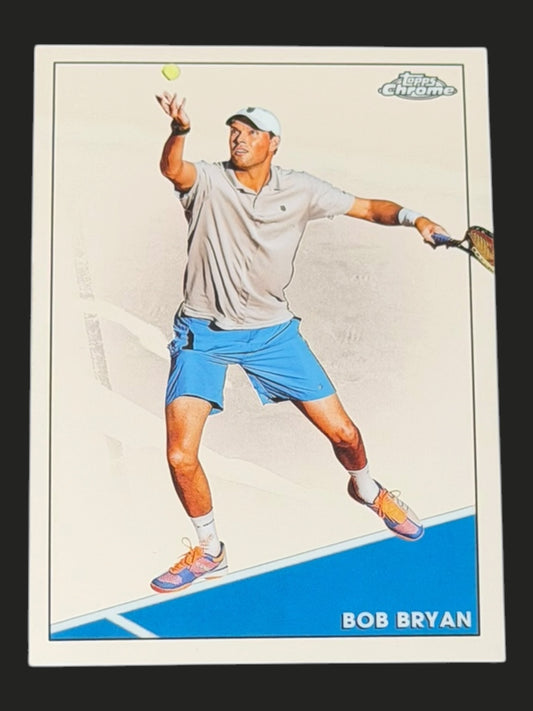 2021 Topps Chrome Tennis Bob Bryan