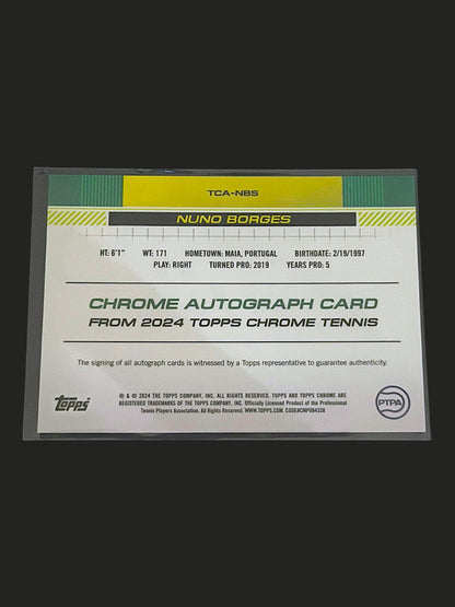 2024 Topps Chrome Autograph Nuno Borges