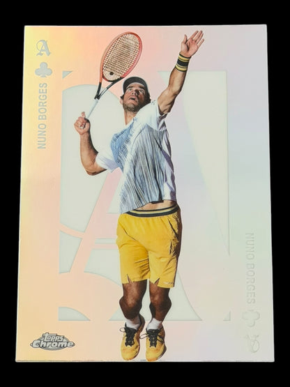 2025 Topps Chrome Tennis Aces Nuno Borges